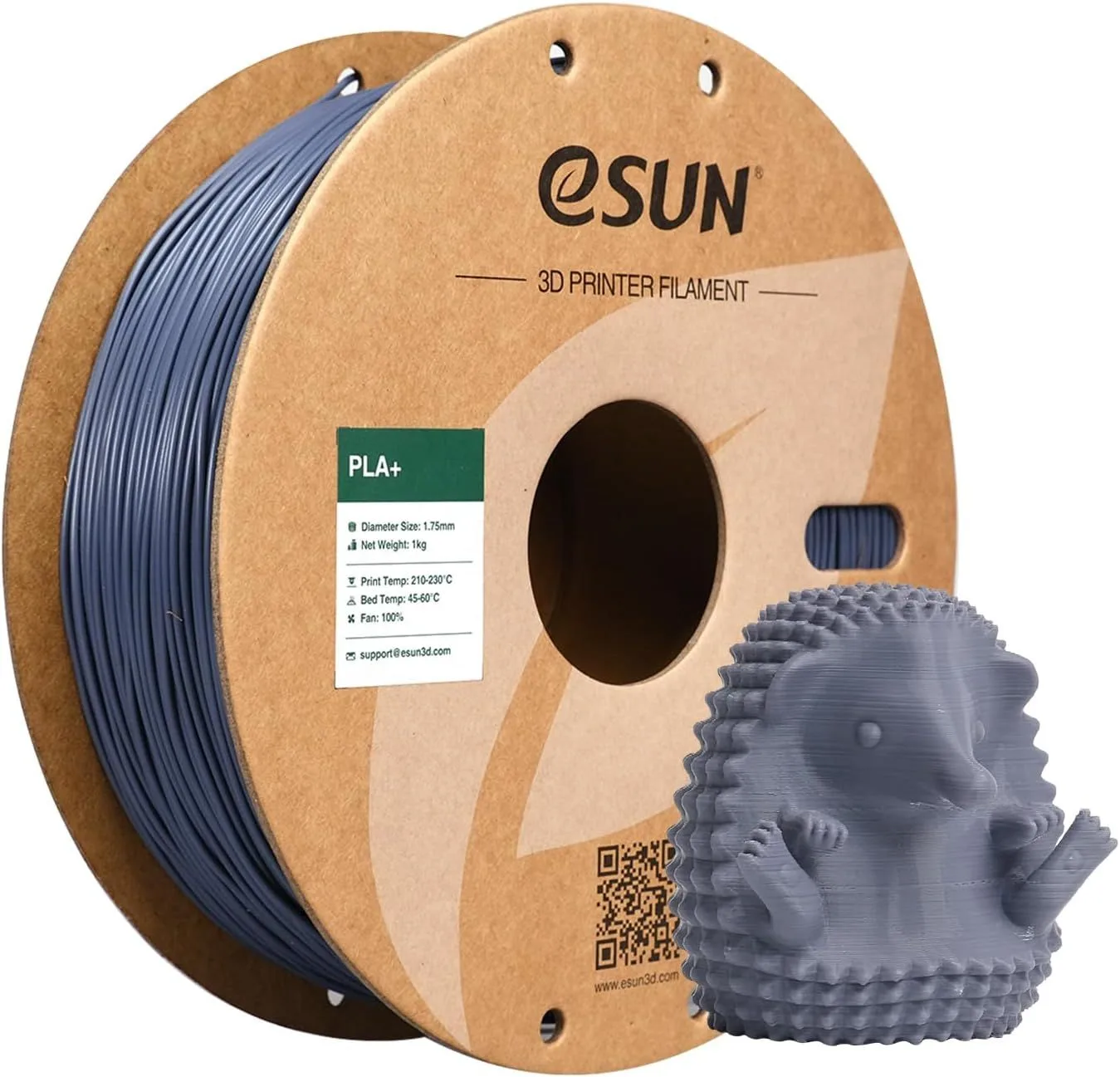 eSUN PLA+ filament spool