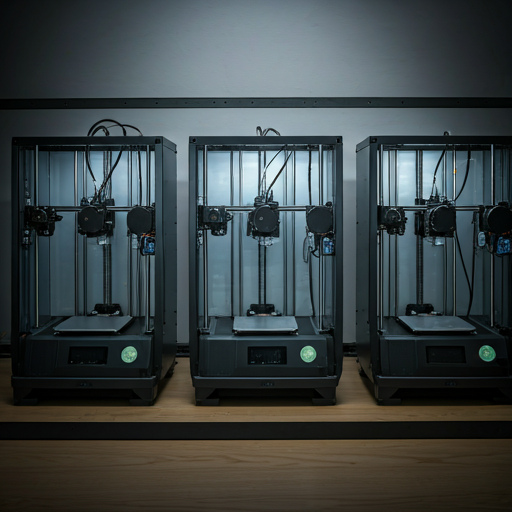 3D printer farm