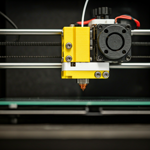 Budget 3D printer producing a detailed print